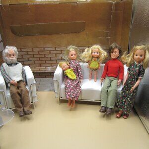 Mattel Vintage Sunshine Family Dolls (set of 6)